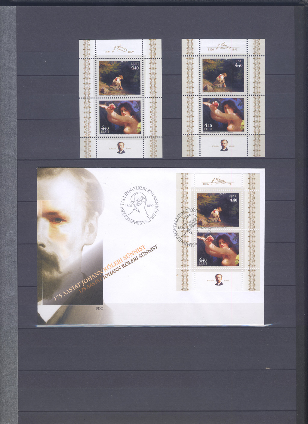 Köler. Two examples +FDC
